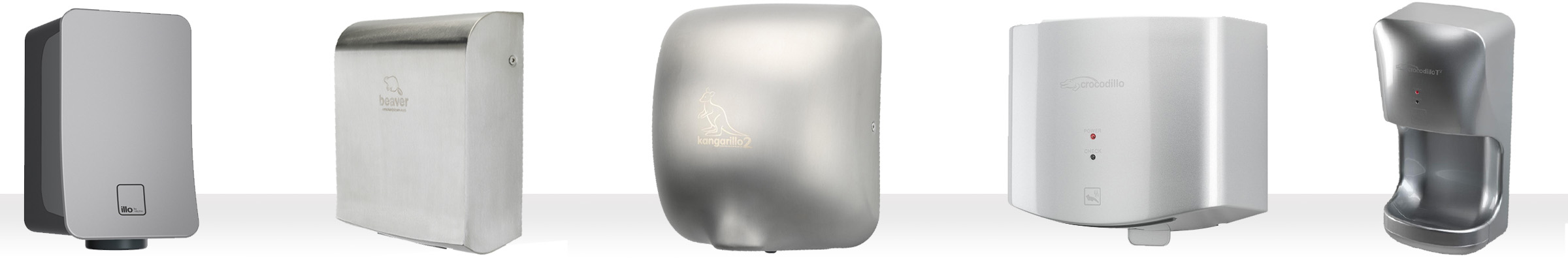 Silver Hand Dryers